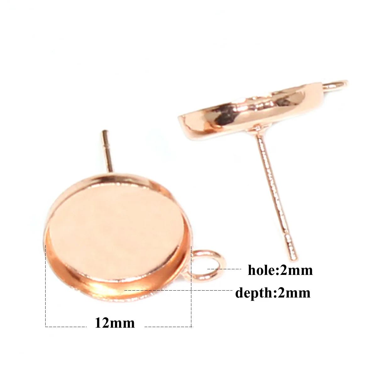 Beadsnice медный фотоэлемент с кольцом кабошон комплектующие для сережек 22787 |