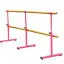 

Ballet Barre Freestanding Bar Double Bar Leg Stretching Dancing Training 3M