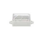 Прозрачная крышка, белая пластиковая коробка 83x58x33 мм, водонепроницаемый электрический распределительный чехол для электронных проектов, 1 шт.
