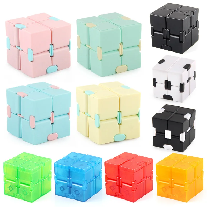 

New Adult Children's Toy Decompression Cube Dice Infinite Cube Decompression Set