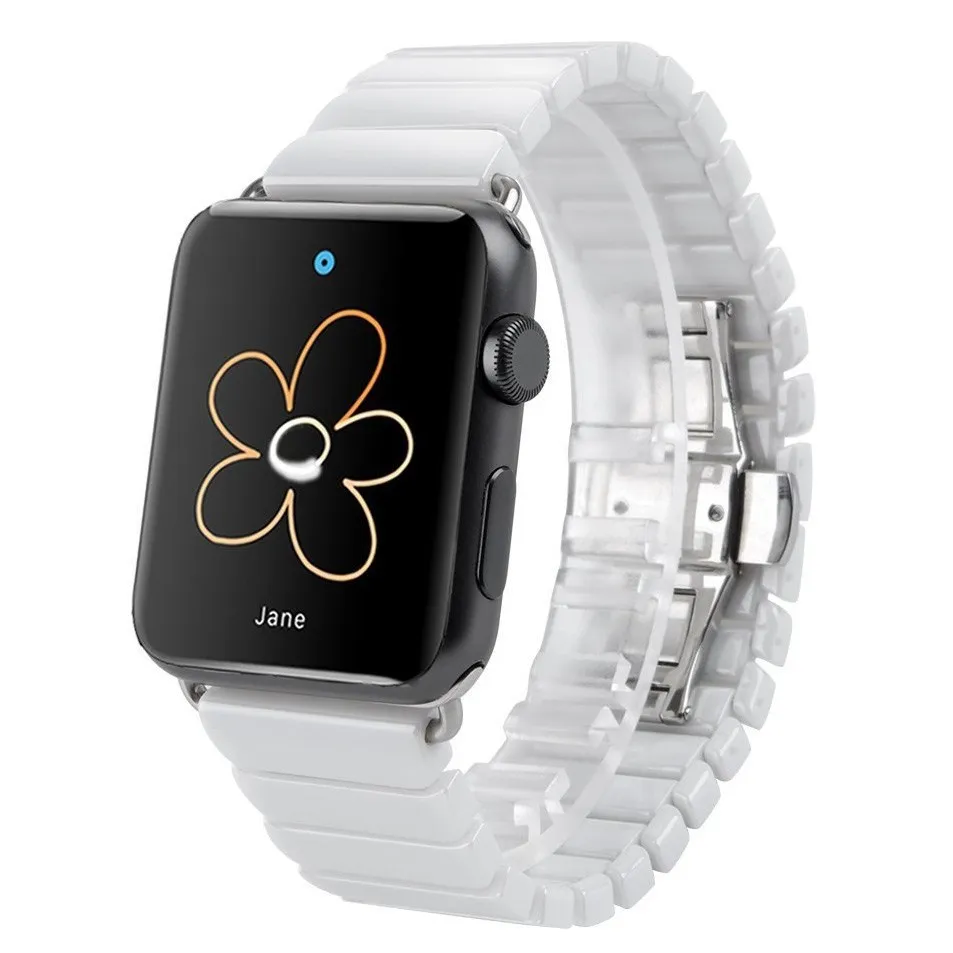 Ремешок для Apple watch 42mm Ceramic Loop New белый|Смарт-аксессуары| |