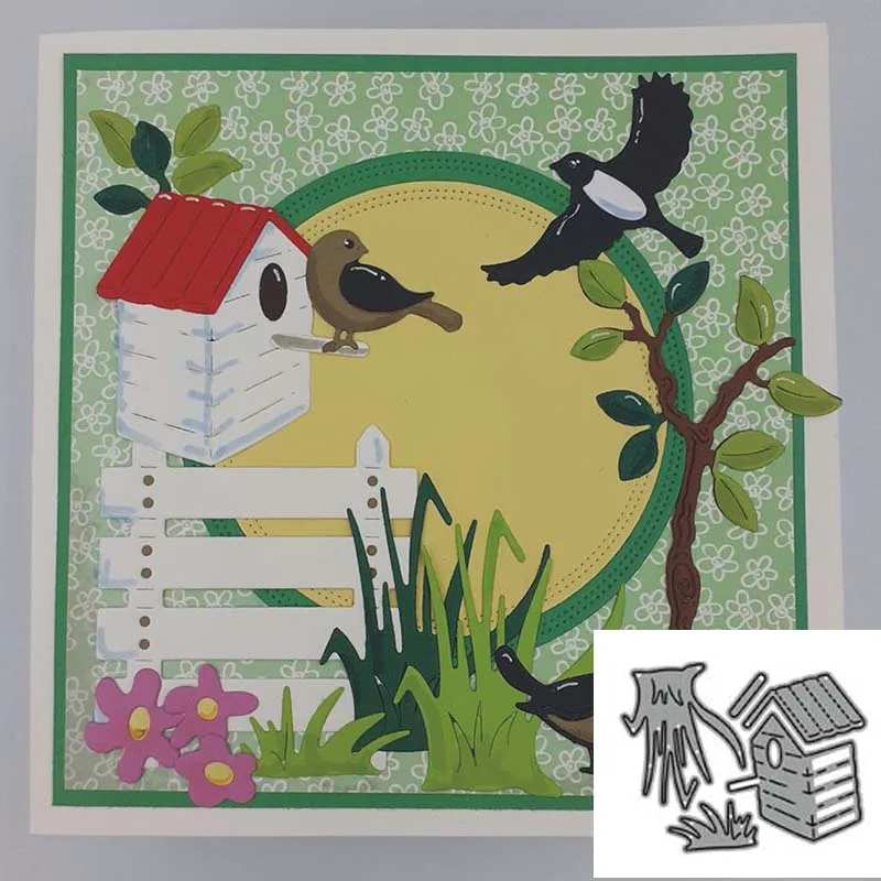 

2022 New DIES Birdcage Metal Cutting Dies Album Decor Embossing Stencil Scrapbook DIY Crafts Cutter Mold