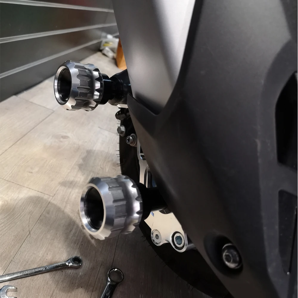 MTKRACING para adv150 ADV 150 2019 2020 аксессуары для motocicleta marco almohadillas de choque escape deslizadores
