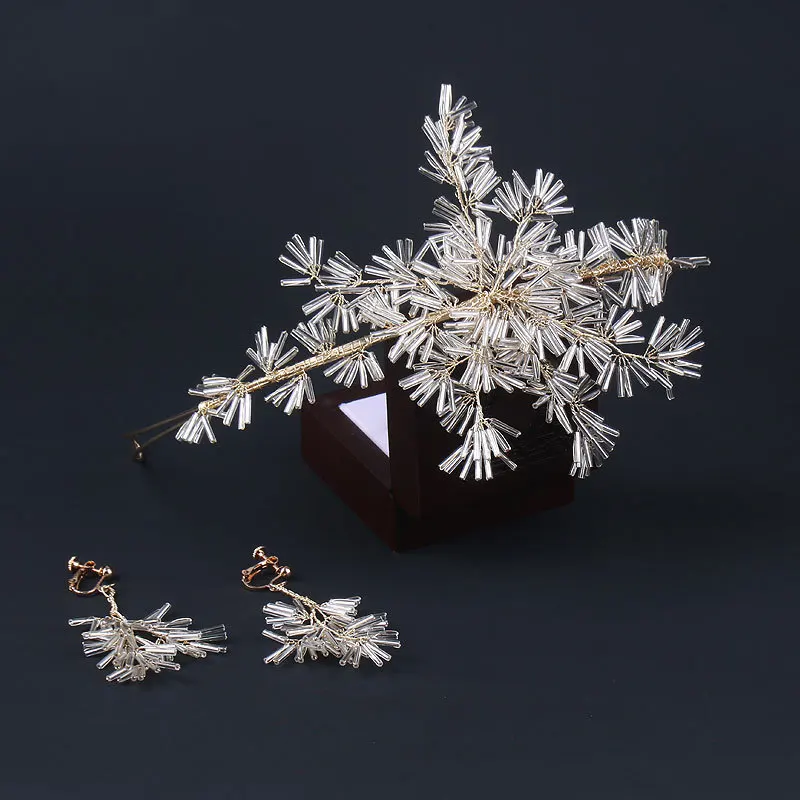 Ручная работа головная повязка ювелирные аксессуары для волос с бисером