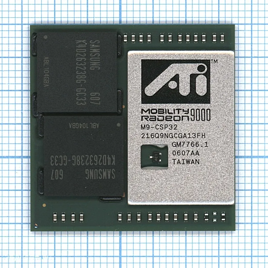 Чип ATI Radeon 9000 M9 CSP32 216Q9NGCGA13FH|Интегральные схемы| |