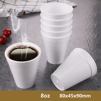25pcspack disposable foam cup drink cup beer cup drinking cup eps foam cups accept customize