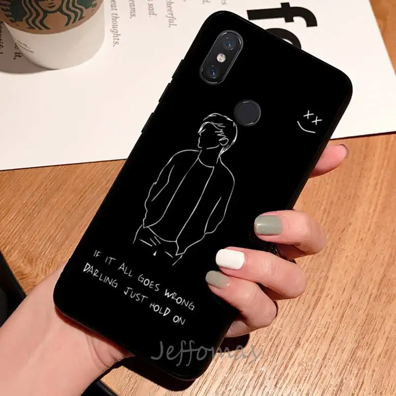 

One Direction Louis Tomlinson Silicone Black Phone Case For Xiaomi Redmi 4x 5 plus 6A 7 7A 8 mi8 8lite 9 note 4 5 7 8 pro