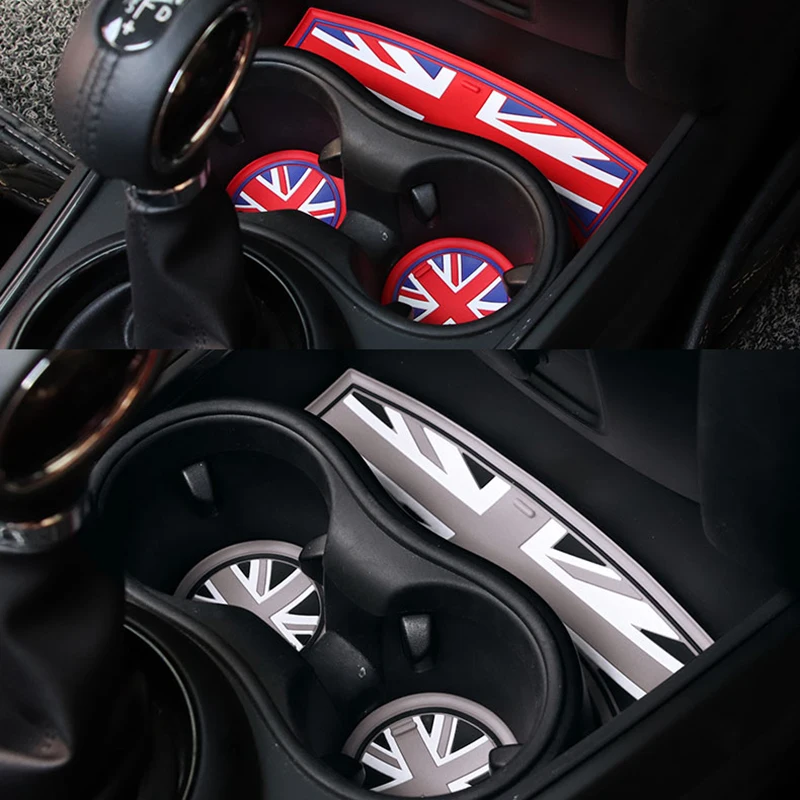 3 шт. Union Jack автомобильная чашка кофейная подушка для хранения авто нескользящий