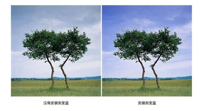 Zomei GC синий красный 77 мм цветной градиентный фильтр круглые линзы оптическая