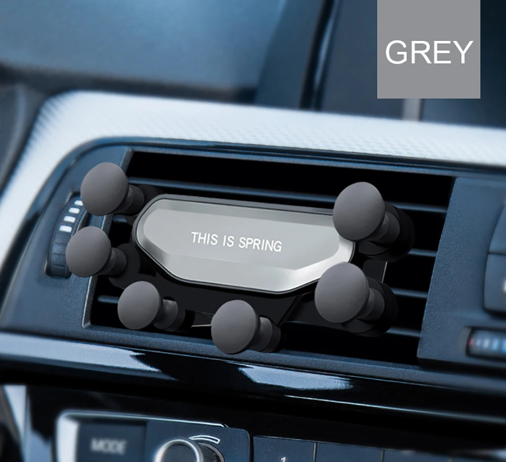 Новое обновление 360 Вращение держатель для телефона в машину(car phone holder) вентиляционное отверстие крепление клип авто Поддержка подставка для телефона Универсальный держатель для телефона для айфон iPhone X R S