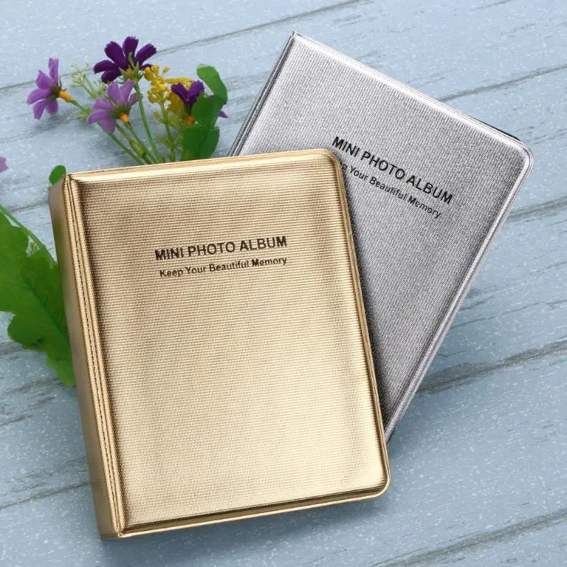 64 кармана складной фотоальбом 14*11 см мини альбом для FujiFilm Polaroid Mini Fuji Instax визитница