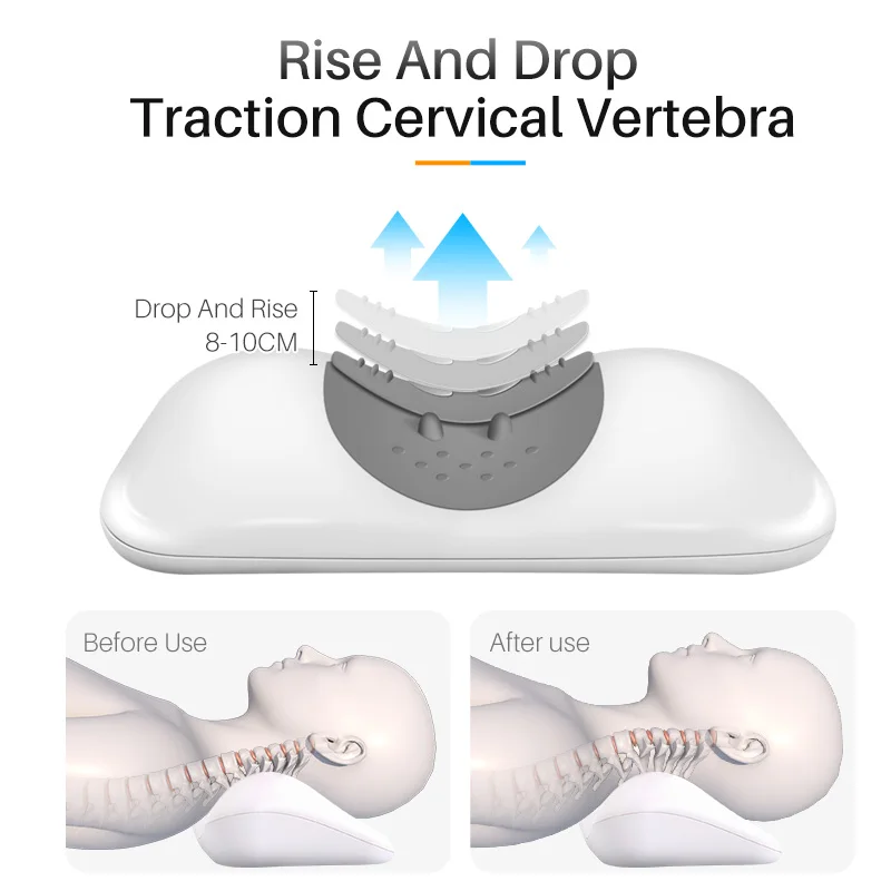 Ledann электрическая Беспроводная Тяговая подушка для массажа шеи улучшения