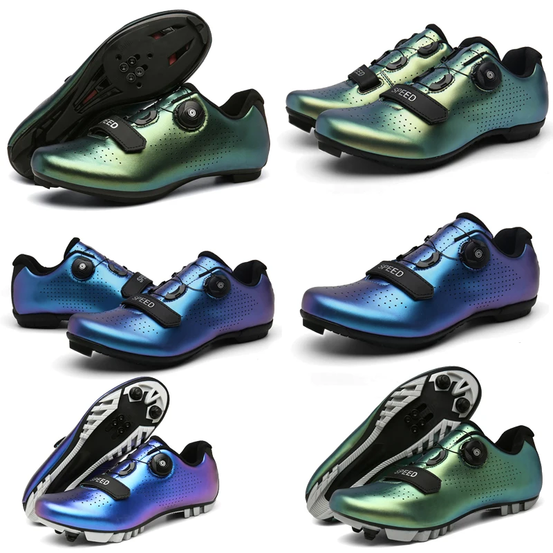 

Professional Men's Cycling Shoes Breathable MTB Cycling Shoes Triathlon Satilha Ciclismo Women's Self-Locking Road Cycling Shoes