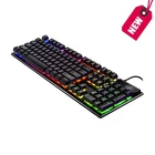 Клавиатура YINDIAO игровая Механическая с RGB-подсветкой, 104 клавиш