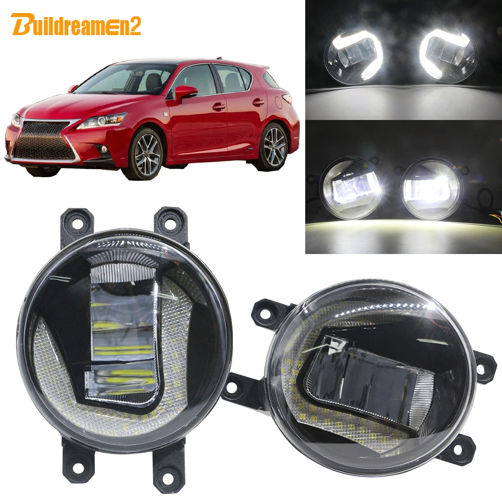 Buildreamen2 для Lexus CT200h 2011 2012 2013 2014 Автомобильный светодиодный лампа правый + левый