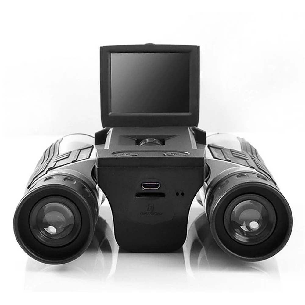 

Бинокль уличный 12X32 с ЖК-экраном 2 дюйма, телескоп для кемпинга, наблюдения за птицами, игры в футбол, концерты