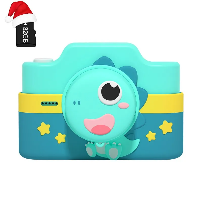 

Child Digital Camera Toys 48 Mega Pixels Front and Rear Dual Camera Kids Birthday Gift Touch Screen Cute Cartoon Xmas Gifts