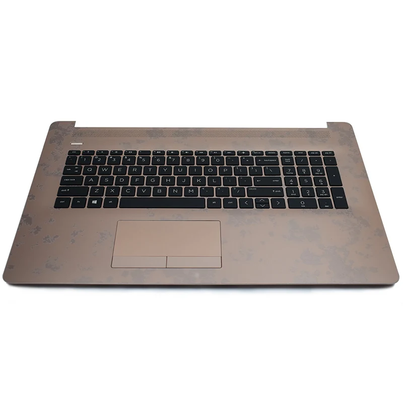 Original NEW Laptop Palmrest Upper Case With Touchpad and Keyboard For HP 17-CA 17-BY
