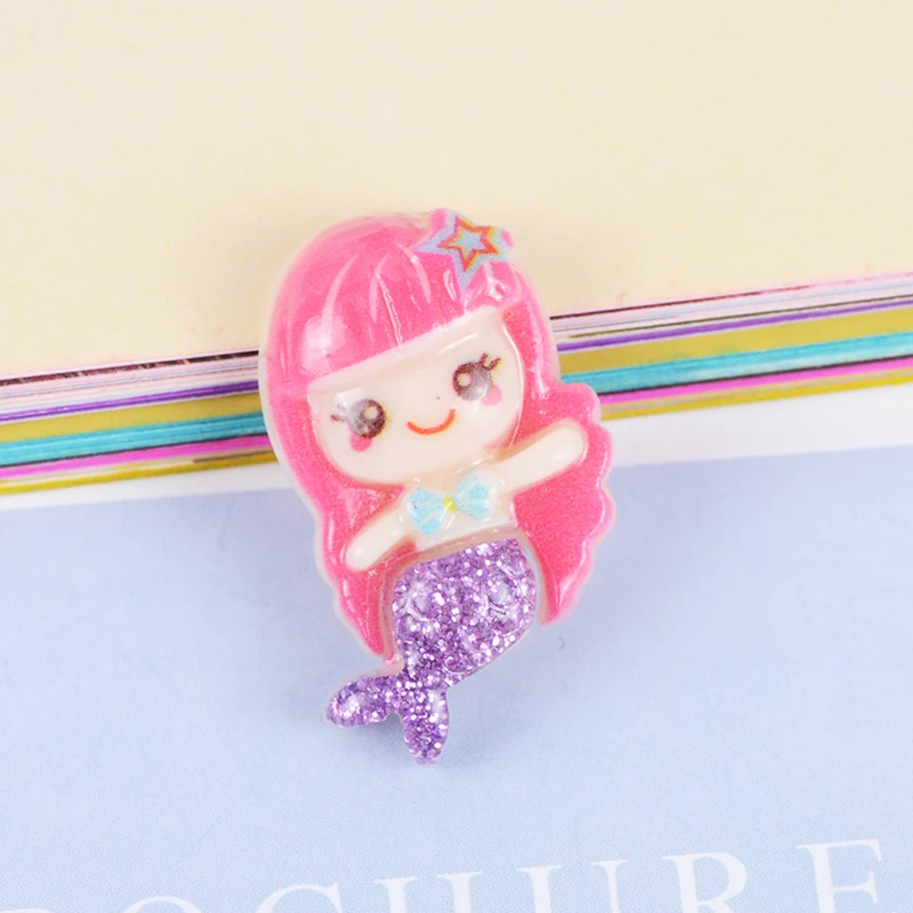 10 шт. креативные блестящие слаймы русалки наполняющие материалы аксессуары для