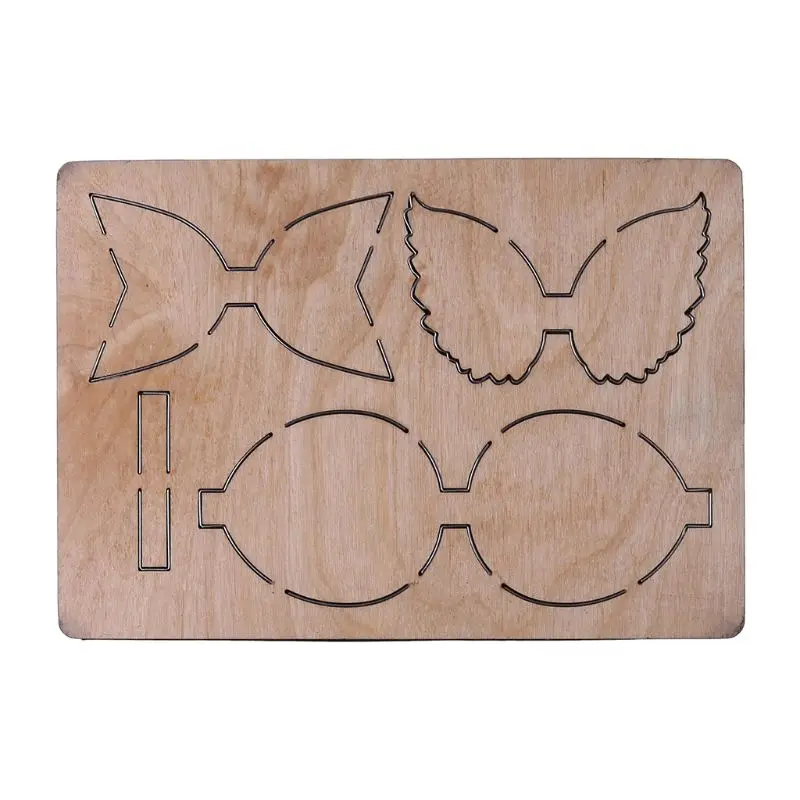 

Bow Bowknot Wooden Cutting Dies Stencil DIY Scrapbooking Album Stamp Craft Decor