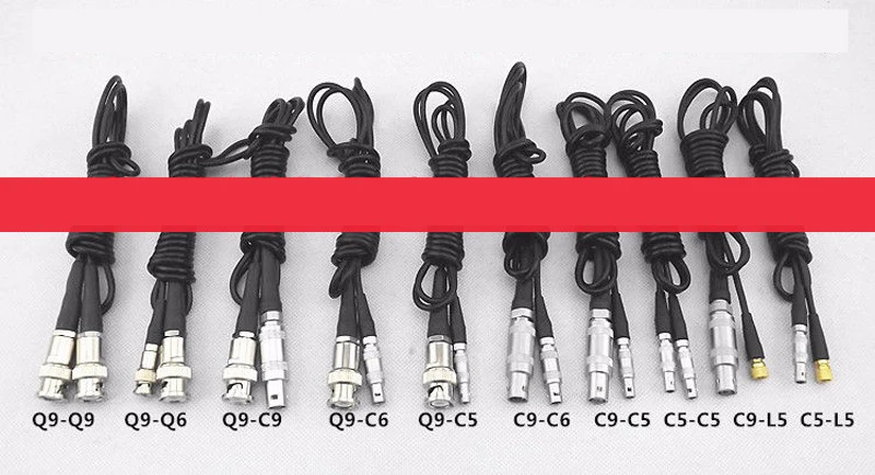 Двойной FFA 00 C5 c5-c5c5 кабельный Соединительный кабель для ультразвукового дефектоскопа
