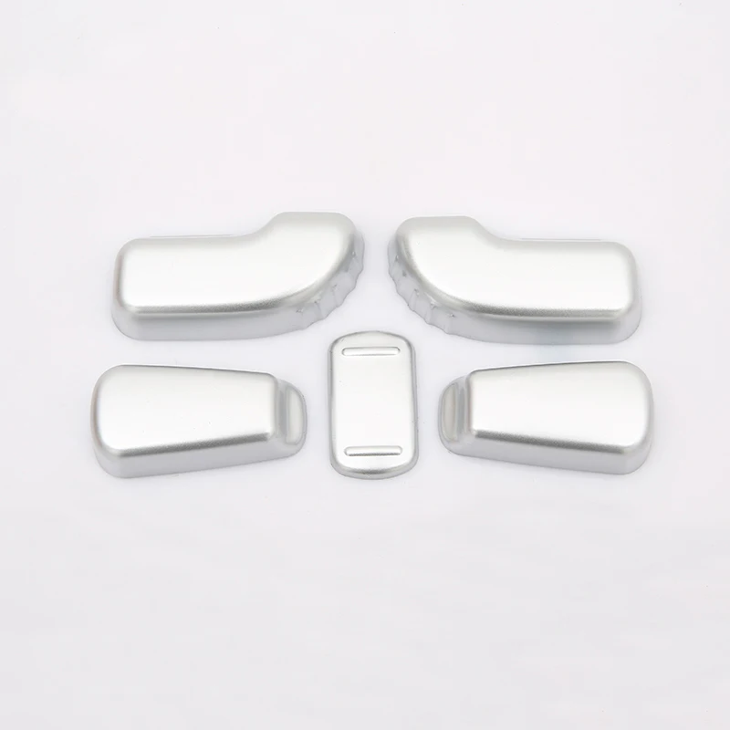 ABS хромированный чехол для переключателя регулировки сиденья автомобиля отделка