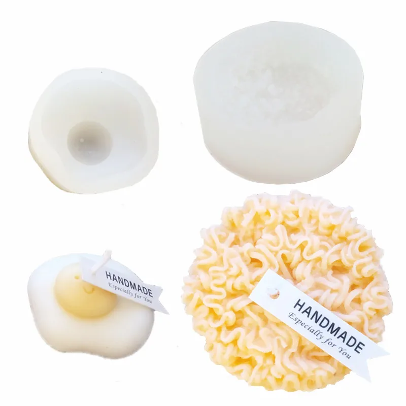 

Мгновенная лапша, улыбающееся лицо, яичко, яйцо, форма для Ароматических Свечей, силиконовая форма для выпечки тортов