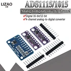 16-битный I2C ADS1115 ADS1015 модуль ADC 4 канала с усилителем Pro Gain от 2,0 в до 5,5 В для Arduino RPi