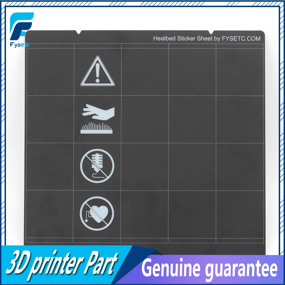 5 шт. Prusa i3 MK3 MK52 лист термокровать Платформа Черный 3D принтер Buildplate стикер для Mk3