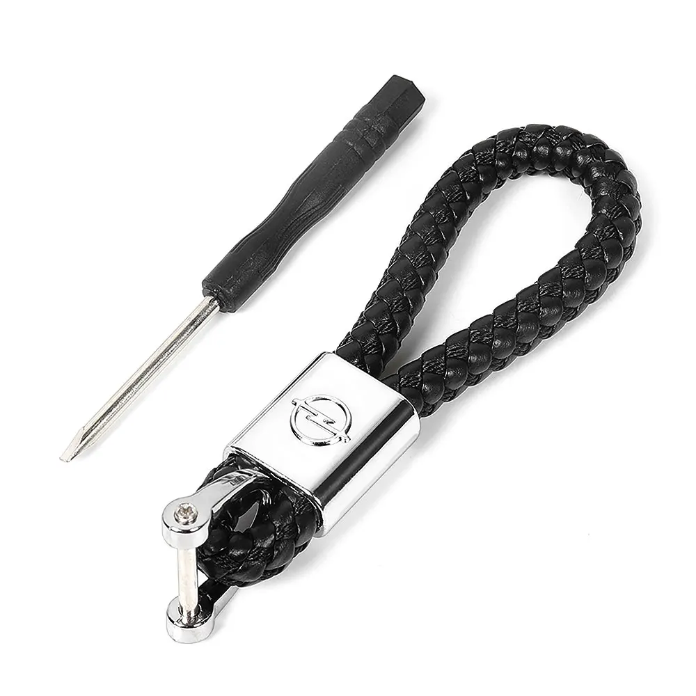 1 брелок с логотипом автомобиля из натуральной кожи для Opel astra j g zafira b a insignia corsa d