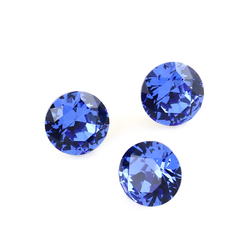 Круглые Кристаллы K9 стеклянная стразы и кристальная аппликация Необычные камни