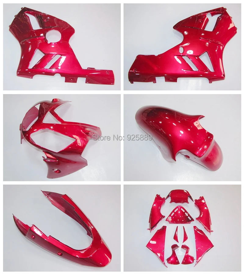 

RED Fairing Kit FOR KAWASAKI NINJA ZX12R 02-05 ZX 12R 02 03 04 05 ZX -12R 02-05 ZX 12R 2002 2003 2004 2005 Fairings SET +7Gifts