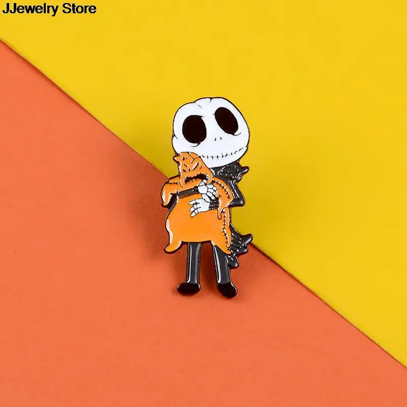 Креативный череп Медведь Брошь отворот мода прекрасный Pin Ювелирные изделия на