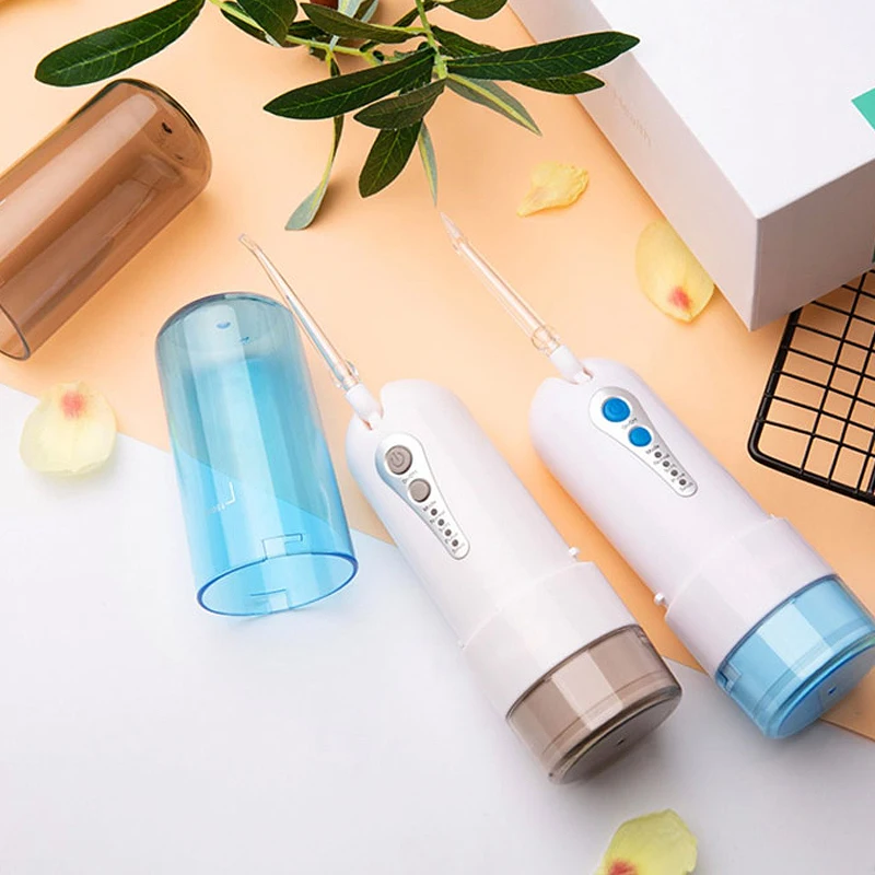Портативный ирригатор для полости рта 4 режима USB 5 насадок|Ирригаторы рта| |