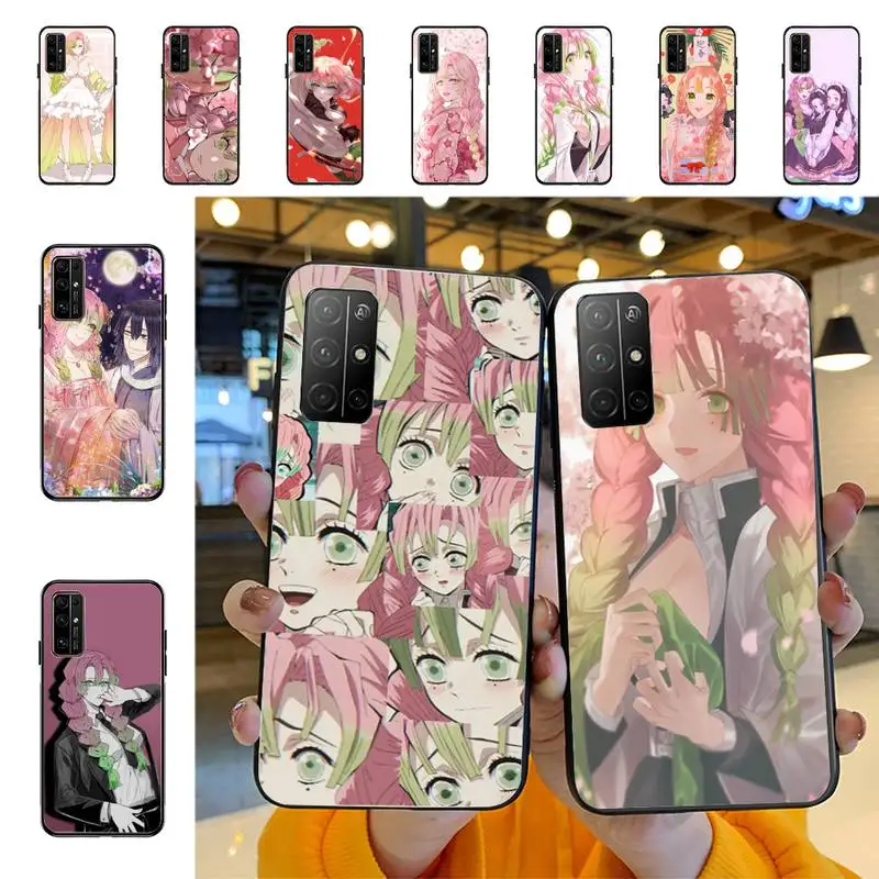 

YNDFCNB Demon Slayer Kanroji Mitsuri Phone Case for Huawei Honor 10 i 8X C 5A 20 9 10 30 lite pro Voew 10 20 V30