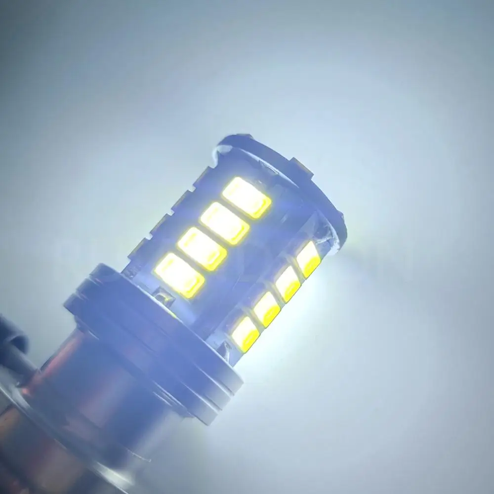 

1pcs 26 5730SMD H6M P15D-25-1 Motorcycle Headlight Motorbike Scooter Moped Led Headlamp Bulb DC 6V-30V 12V 24V White 6000K 800lm