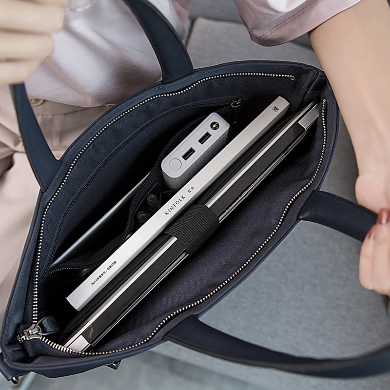 Waterproof Laptop Bag 15Inch Notebook Shoulder Case For Macbook Air Pro Cover Sleeve Handbag Women Men Briefcase