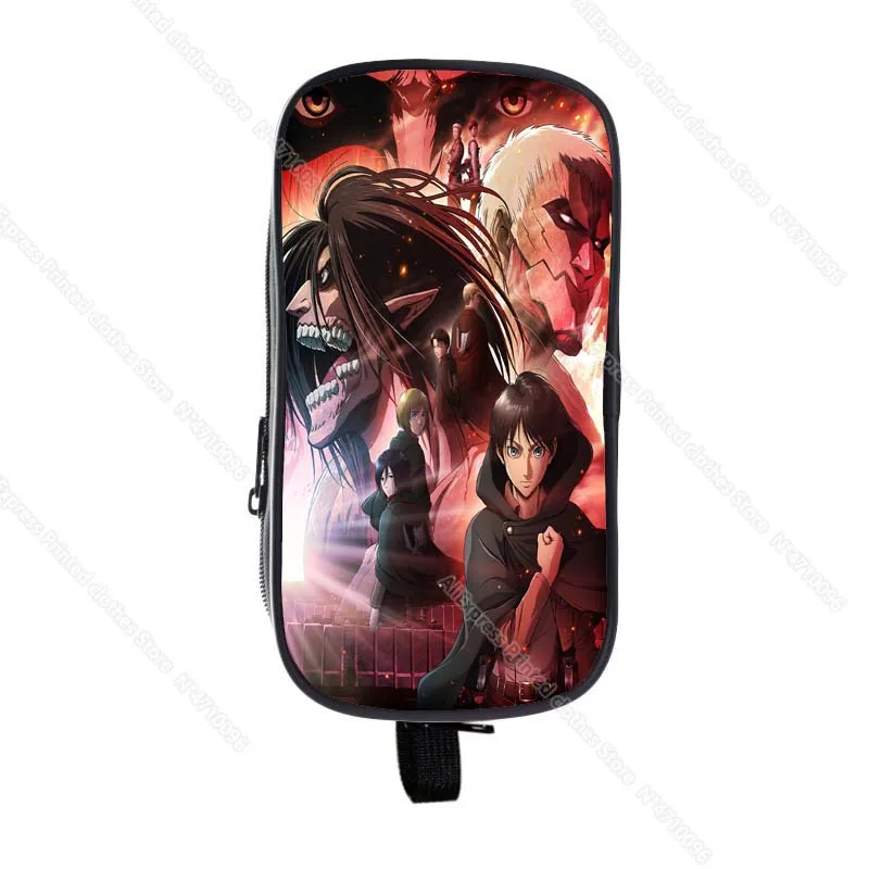 Новинка чехол для карандашей атака на Титанов детский мультяшный пенал из аниме