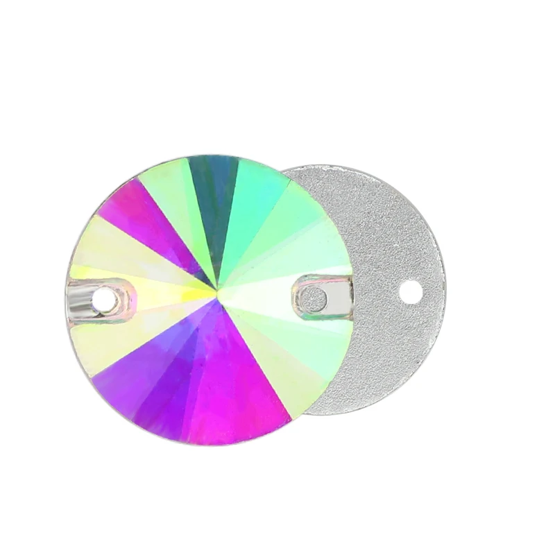 Стразы всех размеров 3200 с кристаллами AB круглые стразы плоским основанием стакан