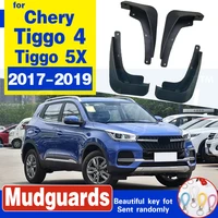 4 pcs for chery tiggo 4 tiggo4 5x 2017 2018 2019 front rear car fender mudguard mudflaps mud guard splash flaps accessories