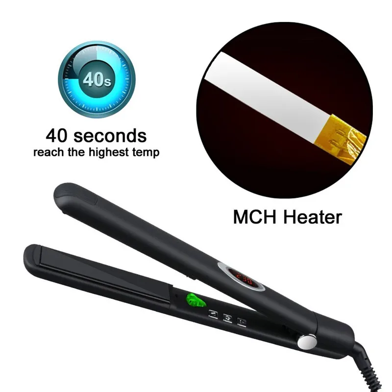 

Multifunctional Hair Straightener Ceramic Infrared Hair Straightening Curling Flat Iron Electric Hair Care Salon Styling Tools