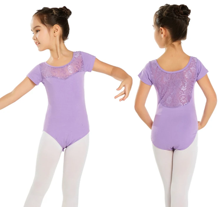 Кружевное балетное трико для девочек платье девочки Детская танцевальная одежда
