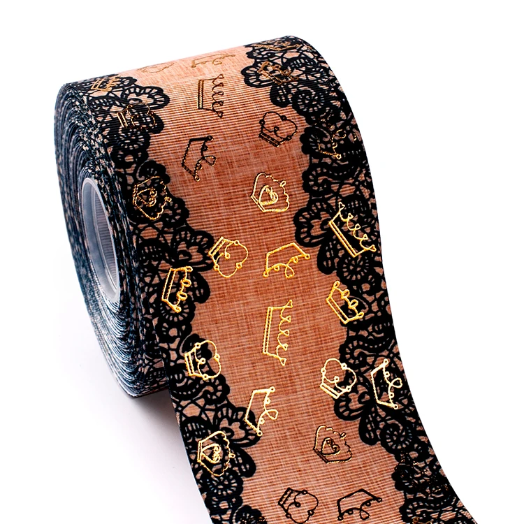 75 мм Горячая фольга кружева и полоса корона для DIY Термотрансферная печать