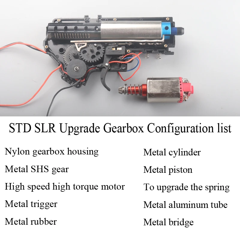 Модифицированный гелевый игрушечный пистолет Ak Wuxi улучшенная коробка передач