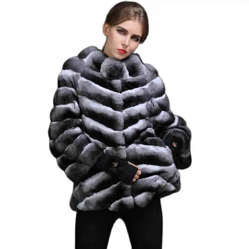 Рисунок 4 - Модная зимняя парка из натурального меха шиншиллы