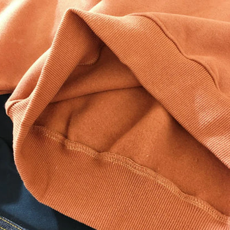 Толстовка Harajuku стиль свободная одежда Женская Куртка tide Толстовка Размер Уличная para спортивный костюм плюс бархат утолщение