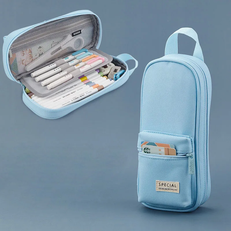 Рюкзак пенал вместительная коробка для канцелярских принадлежностей