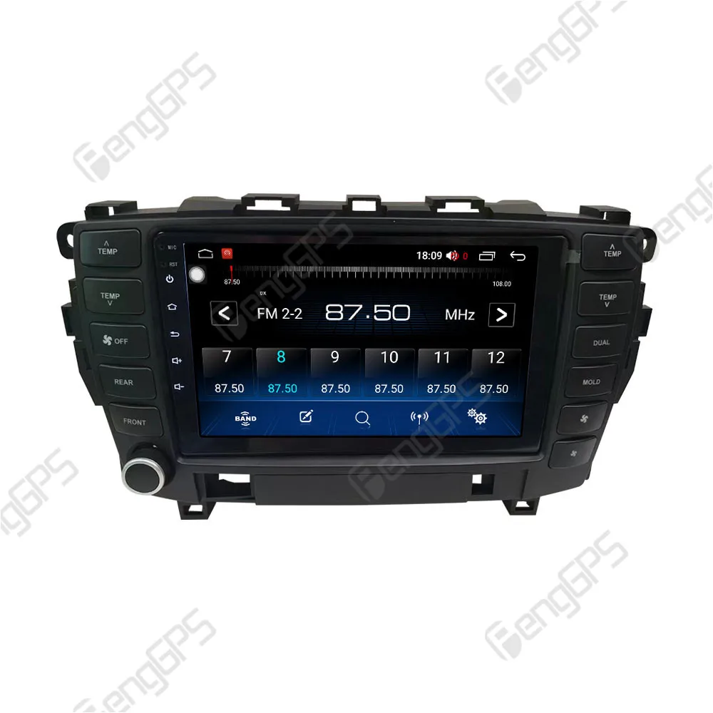 Автомагнитола 2 Din для Toyota Crown Majesta S180 2003-2009 мультимедийный Dvd-плеер с GPS-навигацией -