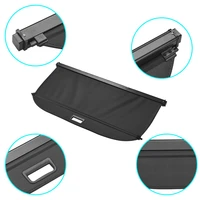 black trunk shade rear parcel shelf cargo cover for ford escape 2020 2021 car boot luggage security shield shade