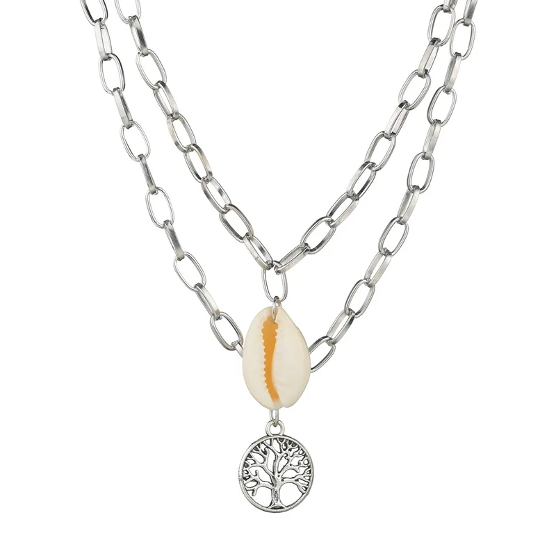 Женские винтажные свадебные жемчужные Раковина Морская звезда ожерелье для